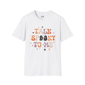 Talk Spooky to Me Tee-Adult Tees-Wild Pour