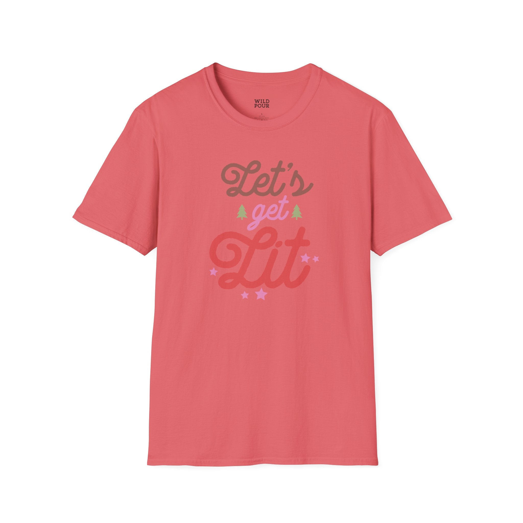 Let's Get Lit, Winter Tee-Adult Tees-Wild Pour