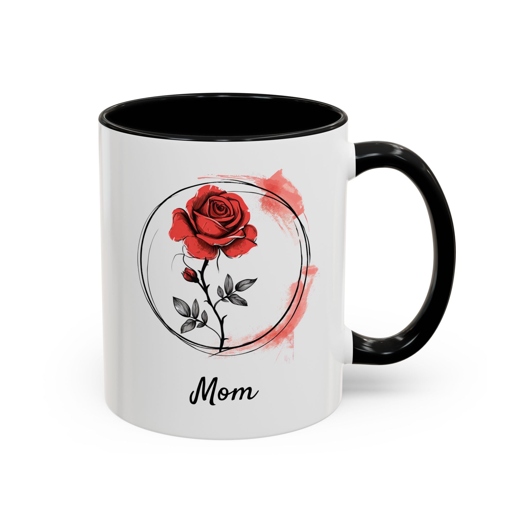 June Rose, Personalized Birth Month Mug-Mug-Wild Pour