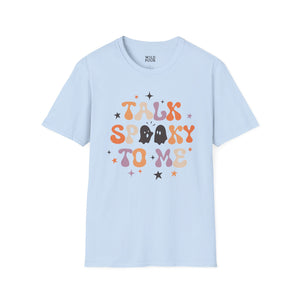 Talk Spooky to Me Tee-Adult Tees-Wild Pour