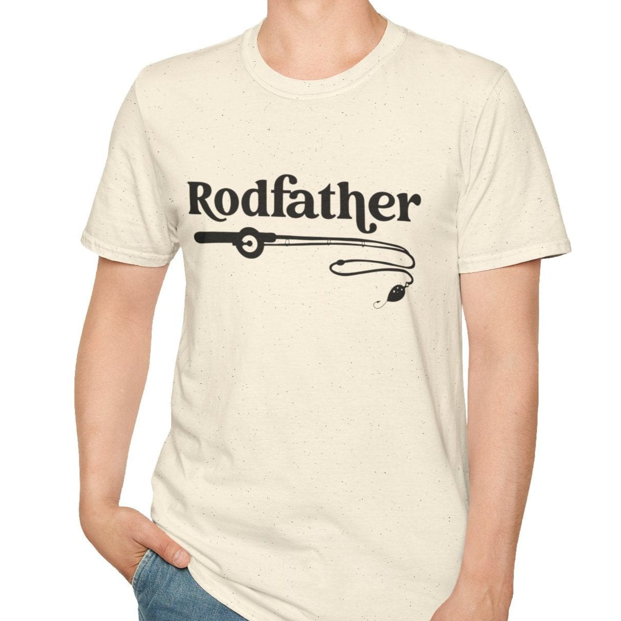 The Rodfather, Fishing Tee-Adult Tees-Wild Pour