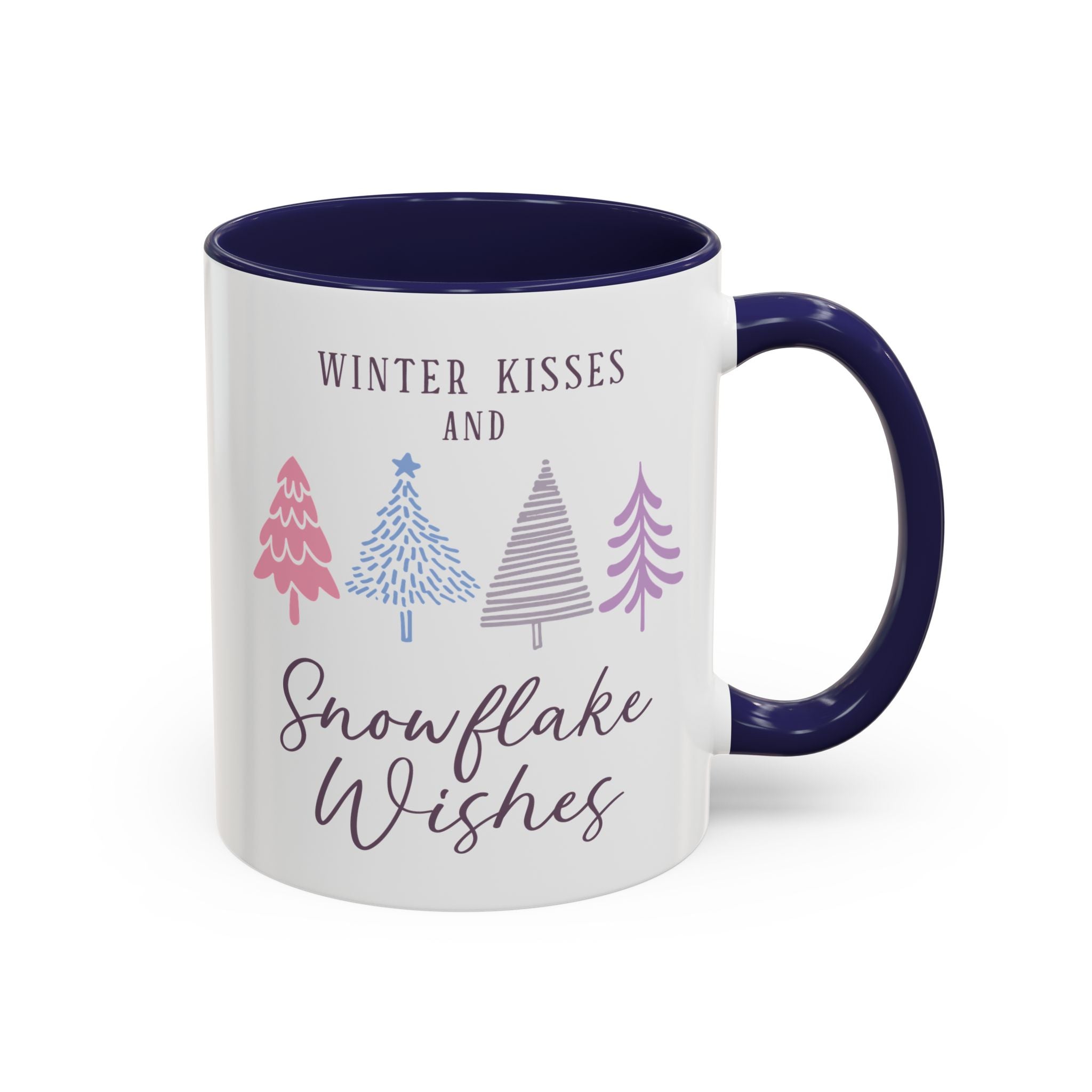 Winter Kisses and Snowflake Wishes Mug-Mug-Wild Pour