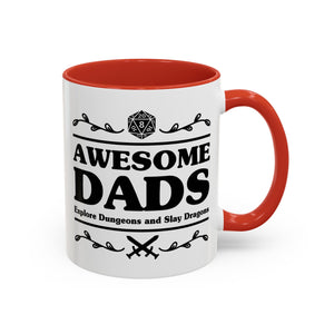 Awesome Dads Explore Dungeons & Slay Dragons, D&D Mug-Mug-Wild Pour