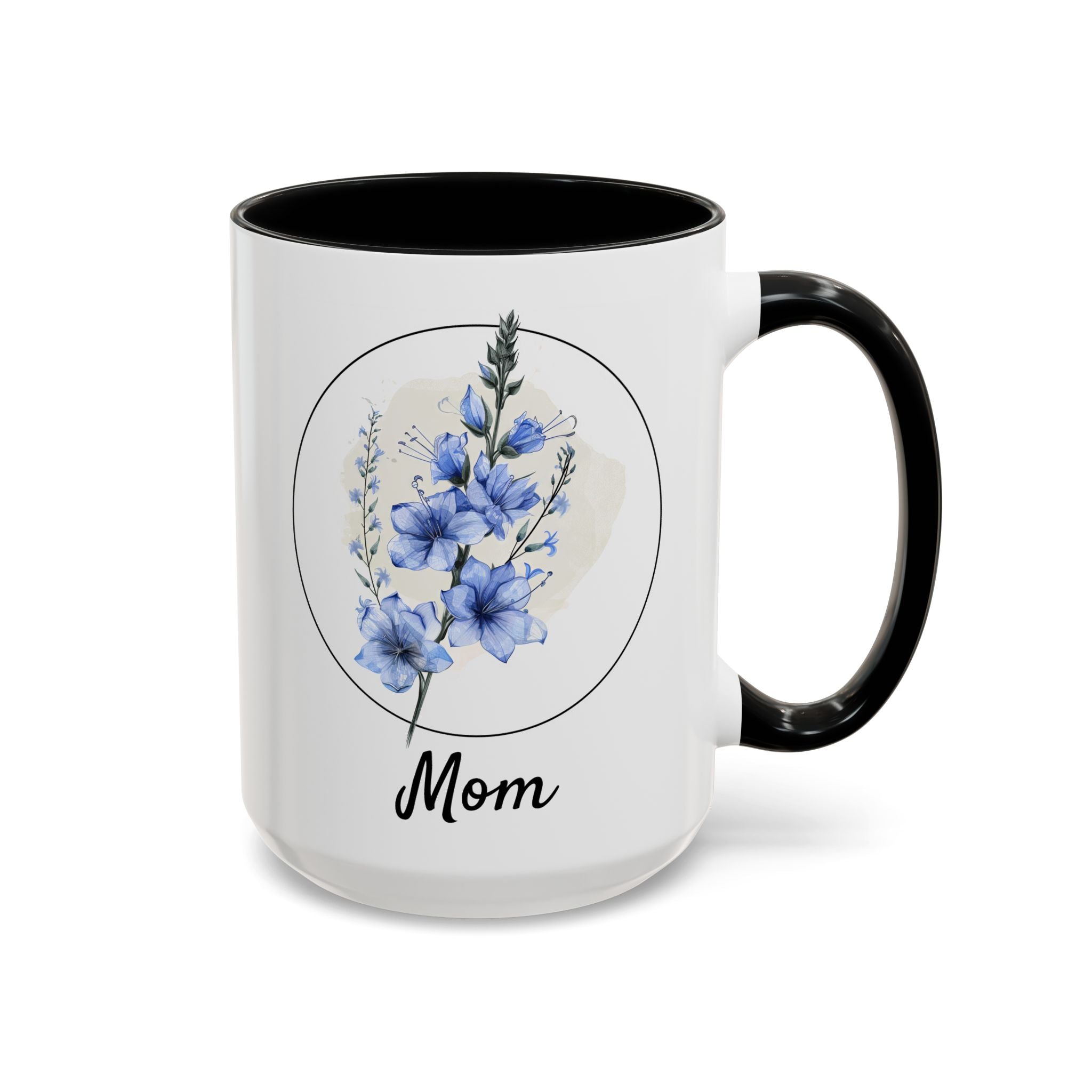 July Larkspur, Personalized Birth Month Mug-Mug-Wild Pour