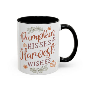 Pumpkin Kisses & Harvest Wishes Mug-Mug-Wild Pour