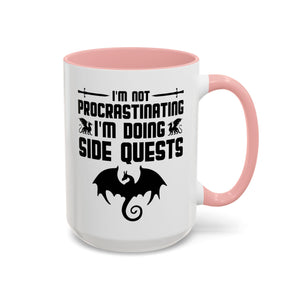 I'm Not Procrastinating, I'm Doing Side Quests, Gaming Mug-Mug-Wild Pour