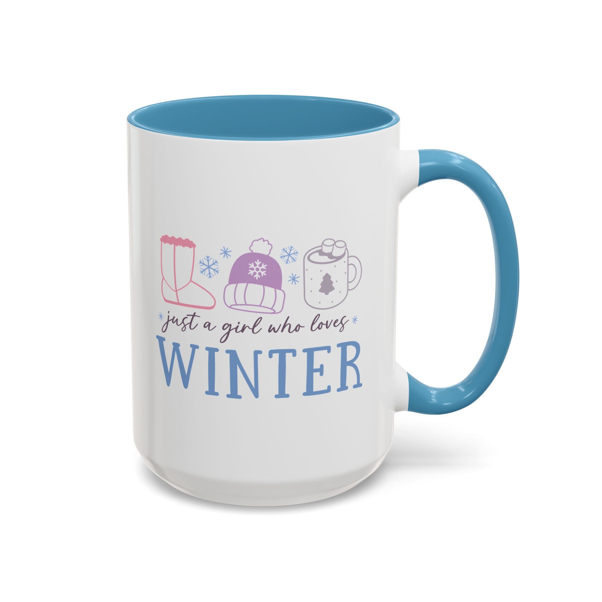 Just a Girl Who Loves Winter Mug-Mug-Wild Pour